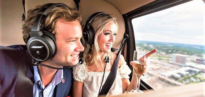 Helicopter joy flights, Melbourne City tours, Valentines Day
